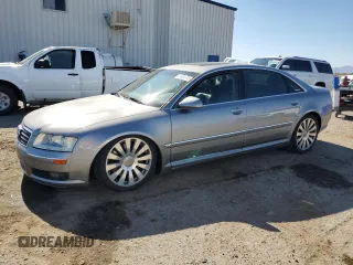 2005 Audi A8 with VIN WAUML44E45N012262, listed as a Copart auction lot 59984715 with 289,154 mi miles and Salvage title. Bid and sale history available at DreamBid. Image 1.