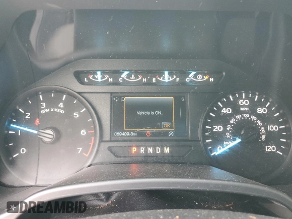 2020 Ford F-150 XL with VIN 1FTEW1CP4LFB46986, listed as a Copart auction lot 48200675 with 59,409 mi miles and Salvage Title. Bid and sale history available at carsss.com. Image 9.