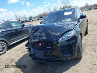 2020 Jaguar E-Pace R-Dynamic SE with VIN SADFL2GX3L1Z91231, listed as a IAAI auction lot 41889819 with 49,146 mi miles and . Bid and sale history available at DreamBid. Image 12.