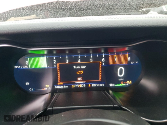 2019 Ford Mustang EcoBoost с VIN 1FA6P8TH0K5179223, выставлен на аукционе Copart как лот 52871575 с пробегом 81 620 миль миль и Списание • Salvage title. История ставок и продаж доступна на DreamBid. Изображение 9.