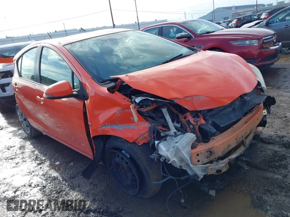 2012 Toyota Prius One with VIN JTDKDTB38C1003880, listed as a IAAI auction lot 41721852 with 212,721 mi miles. Bid and sale history available at carsss.com. Image 1.