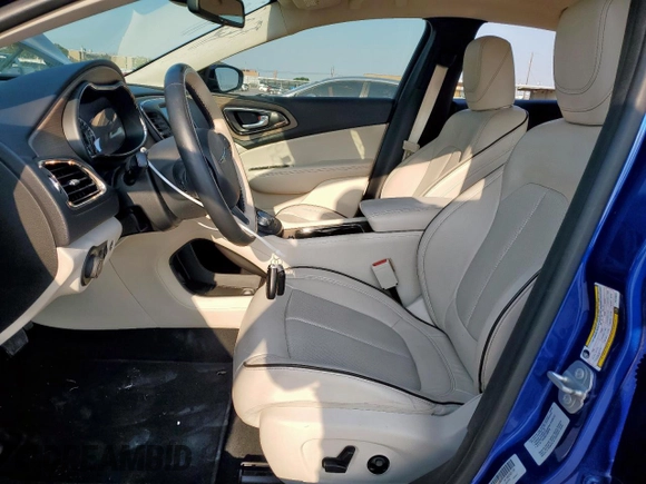 2015 Chrysler 200 C with VIN 1C3CCCCB7FN740079, listed as a Copart auction lot 53384965 with 100,944 mi miles and Salvage Title. Bid and sale history available at carsss.com. Image 7.