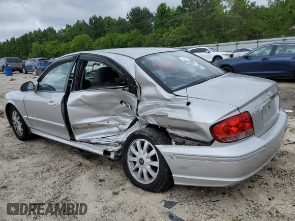 2005 Hyundai Sonata GLS with VIN KMHWF35H75A106421, listed as a Copart auction lot 55405844 with 96,030 mi miles and Clean Title. Bid and sale history available at carsss.com. Image 2.