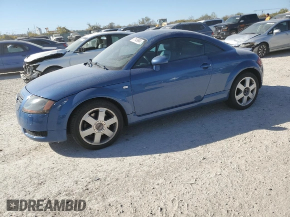 2000 Audi TT with VIN TRUTC28NXY1001507, listed as a Copart auction lot 77149994 with 153,147 mi miles and Salvage Title. Bid and sale history available at carsss.com. Image 1.