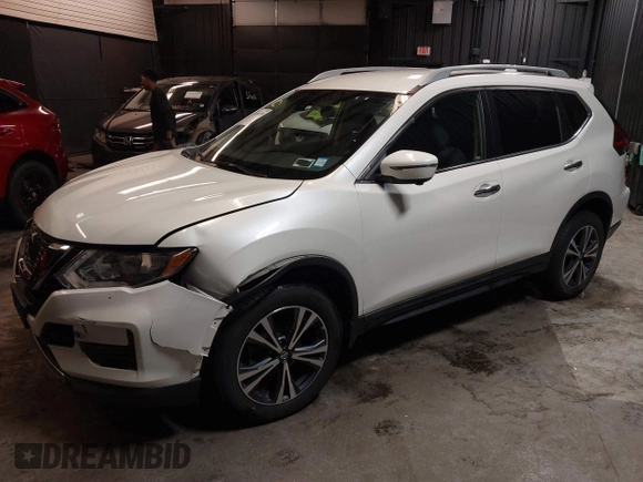 2019 Nissan Rogue SL with VIN 5N1AT2MV1KC827435, listed as a IAAI auction lot 41480759 with 55,842 mi miles. Bid and sale history available at carsss.com. Image 18.