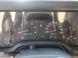 2002 Jeep Wrangler X with VIN 1J4FA39S32P735671, listed as a Copart auction lot 68236084 with 137,587 mi miles and Salvage Title. Bid and sale history available at carsss.com. Image 9.