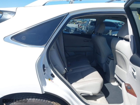 2010 Lexus RX 350 with VIN JTJZK1BA6A2405599, listed as a IAAI auction lot 41830695 with 192,080 mi miles. Bid and sale history available at carsss.com. Image 8.