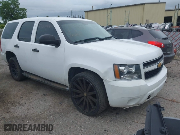 2012 Chevrolet Tahoe Commercial with VIN 1GNLC2E02CR322901, listed as a IAAI auction lot 42679887 with 251,794 mi miles and . Bid and sale history available at DreamBid. Image 1.