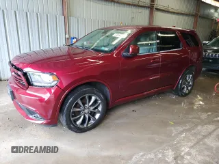 2017 Dodge Durango GT with VIN 1C4RDJDG5HC917700, listed as a Copart auction lot 54650215 with 124,483 mi miles and Salvage title. Bid and sale history available at DreamBid. Image 1.