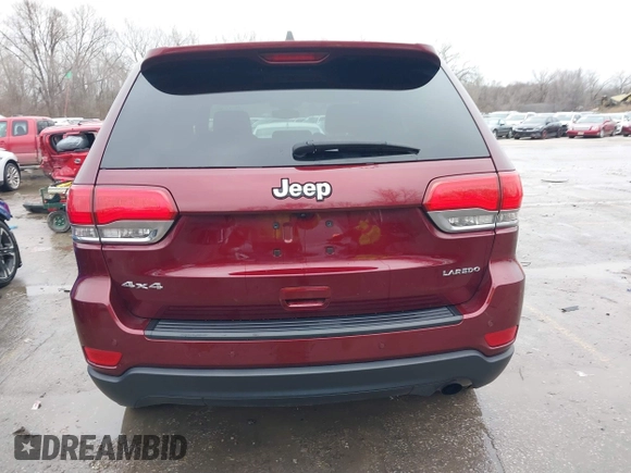 2017 Jeep Grand Cherokee Laredo with VIN 1C4RJFAG2HC682716, listed as a IAAI auction lot 41213760 with 116,519 mi miles. Bid and sale history available at carsss.com. Image 16.