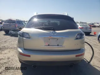 2006 Infiniti FX with VIN JNRAS08W76X202356, listed as a Copart auction lot 70258374 with 108,839 mi miles and Salvage Title. Bid and sale history available at DreamBid. Image 6.