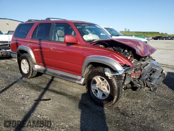 2001 Toyota 4Runner SR5 z VIN JT3GN86R310196994, wystawiony jako Copart lot #52255965 z przebiegiem 273 429 mil mil oraz Szkoda całkowita • Salvage title. Historia ofert i sprzedaży dostępna na DreamBid. Obrazek 4.