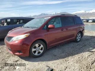 2012 Toyota Sienna LE AAS with VIN 5TDKK3DC5CS251140, listed as a Copart auction lot 50882805 with 219,401 mi miles and Salvage Title. Bid and sale history available at carsss.com. Image 1.