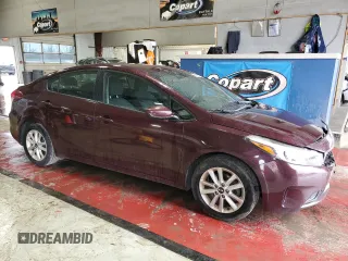 2017 Kia Forte LX with VIN 3KPFL4A73HE132225, listed as a Copart auction lot 54540115 with 100,896 mi miles and Salvage Title. Bid and sale history available at carsss.com. Image 4.