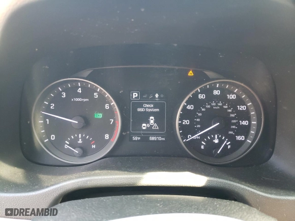 2018 Hyundai Elantra Value Edition with VIN KMHD84LF6JU556790, listed as a Copart auction lot 49015175 with 68,910 mi miles and Salvage Title. Bid and sale history available at carsss.com. Image 9.