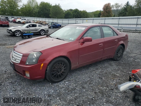 2006 Cadillac CTS with VIN 1G6DP577X60147354, listed as a Copart auction lot 73863824 with 76,606 mi miles and Salvage Title. Bid and sale history available at carsss.com. Image 1.