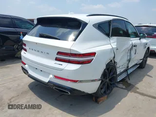2024 Genesis GV80 z VIN KMUHCESC8RU166378, wystawiony jako IAAI lot #42260945 z przebiegiem 32 119 mil mil oraz . Historia ofert i sprzedaży dostępna na DreamBid. Obrazek 4.
