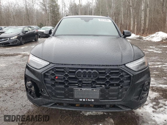 2023 Audi SQ5 Sportback Prestige with VIN WA134AFY2P2153458, listed as a Copart auction lot 83234484 with 48,161 mi miles and Salvage Title. Bid and sale history available at carsss.com. Image 5.