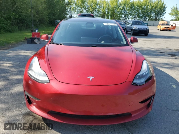 2018 Tesla Model 3 Long Range Battery z VIN 5YJ3E1EB0JF065688, wystawiony jako Copart lot #58981775 z przebiegiem 75 146 mil mil oraz Szkoda całkowita • Salvage title. Historia ofert i sprzedaży dostępna na DreamBid. Obrazek 5.