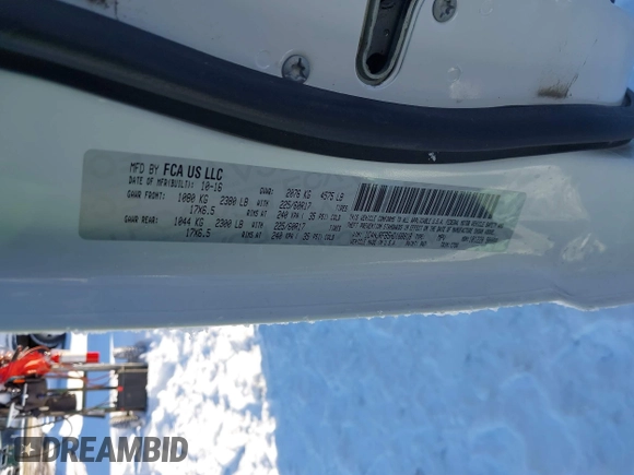2017 Jeep Patriot High Altitude with VIN 1C4NJRFB5HD168818, listed as a IAAI auction lot 41374327 with 103,227 mi miles. Bid and sale history available at carsss.com. Image 9.
