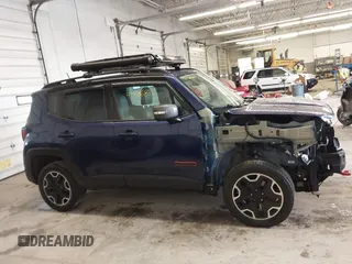 2016 Jeep Renegade Trailhawk with VIN ZACCJBCT0GPD29118, listed as a IAAI auction lot 42406839 with 107,952 mi miles and . Bid and sale history available at DreamBid. Image 13.