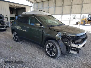 2018 Jeep Compass Limited with VIN 3C4NJCCB1JT406861, listed as a Copart auction lot 48537535 with 132,091 mi miles and Salvage Title. Bid and sale history available at carsss.com. Image 4.