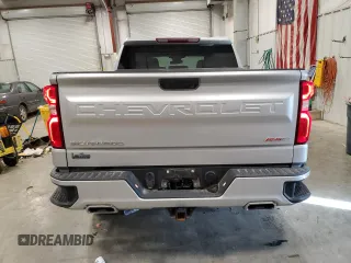 2022 Chevrolet Silverado 1500 RST with VIN 1GCUDEET0NZ504153, listed as a Copart auction lot 43828515 with 39,842 mi miles and Salvage Title. Bid and sale history available at DreamBid. Image 6.
