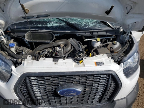 2023 Ford Transit Cargo with VIN 1FTBR3U85PKA70415, listed as a Copart auction lot 47869205 with 68,379 mi miles and Salvage Title. Bid and sale history available at DreamBid. Image 12.