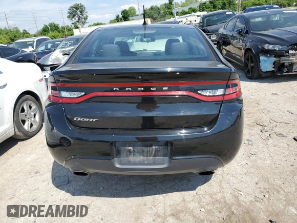 2015 Dodge Dart SXT with VIN 1C3CDFBB2FD277614, listed as a Copart auction lot 66575514 with 128,557 mi miles and Non repairable. Bid and sale history available at DreamBid. Image 6.