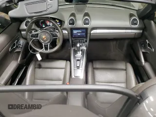 2017 Porsche 718 Boxster S with VIN WP0CB2A84HS240370, listed as a Copart auction lot 80195674 with 16,544 mi miles and Salvage Title. Bid and sale history available at DreamBid. Image 8.