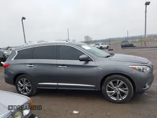 2015 Infiniti QX60 with VIN 5N1AL0MMXFC532738, listed as a IAAI auction lot 41995957 with 155,495 mi miles. Bid and sale history available at carsss.com. Image 13.