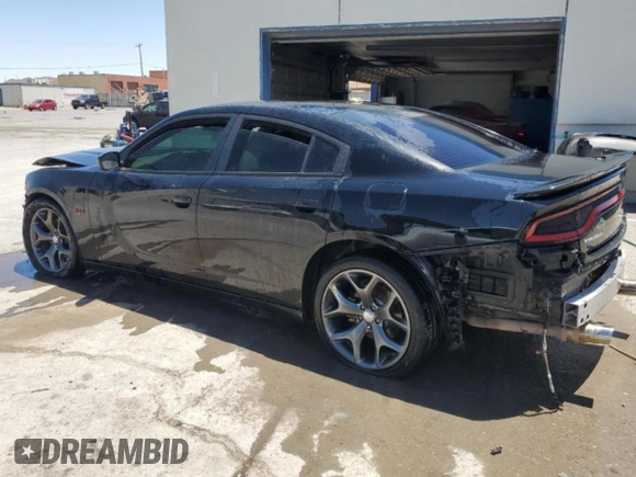 2015 Dodge Charger RT with VIN 2C3CDXCT9FH918273, listed as a Copart auction lot 55605814 with 101,521 mi miles and Clean Title. Bid and sale history available at DreamBid. Image 2.