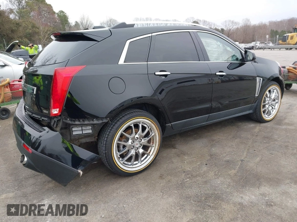 2016 Cadillac SRX Luxury Collection with VIN 3GYFNEE3XGS525706, listed as a IAAI auction lot 41744652 with 98,133 mi miles. Bid and sale history available at carsss.com. Image 4.