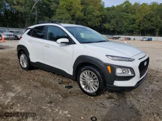 2021 Hyundai Kona SEL with VIN KM8K22AA1MU630349, listed as a Copart auction lot 73941114 with 71,557 mi miles and Salvage Title. Bid and sale history available at carsss.com. Image 4.