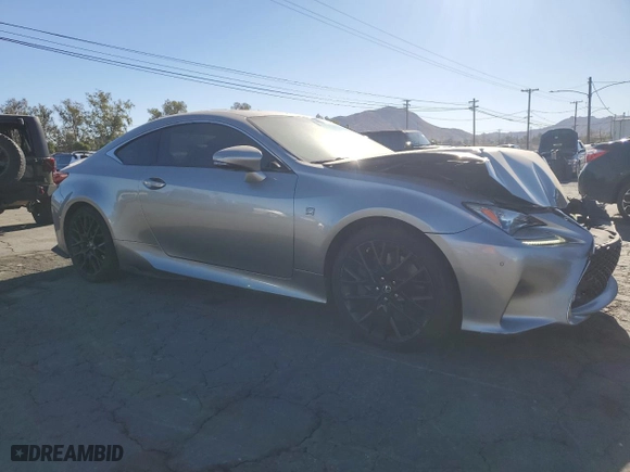 2015 Lexus RC 350 with VIN JTHHE5BC3F5008743, listed as a Copart auction lot 79248364 with 137,648 mi miles and Salvage Title. Bid and sale history available at carsss.com. Image 4.