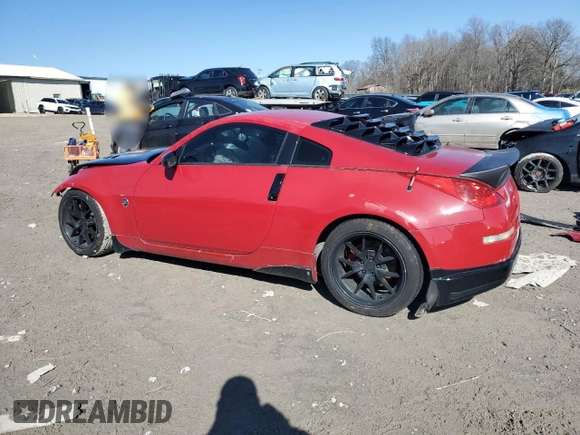 2006 Nissan 350Z Touring with VIN JN1AZ34E46M353735, listed as a Copart auction lot 42626845 with 0 mi miles and Clean Title. Bid and sale history available at carsss.com. Image 2.