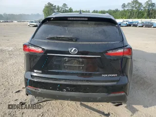 2015 Lexus NX 200t with VIN JTJYARBZXF2001781, listed as a Copart auction lot 55645565 with 104,426 mi miles and Clean title. Bid and sale history available at DreamBid. Image 6.