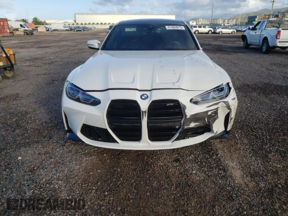 2021 BMW M3 with VIN WBS53AY05MFK75687, listed as a Copart auction lot 41403913 with 23,226 mi miles. Bid and sale history available at carsss.com. Image 5.