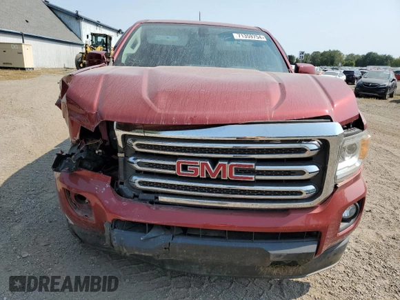 2016 GMC Canyon 4WD SLE with VIN 1GTH6CE35G1298295, listed as a Copart auction lot 71359754 with 68,624 mi miles and Clean Title. Bid and sale history available at carsss.com. Image 5.