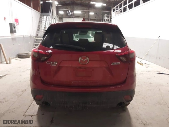 2016 Mazda CX-5 Grand Touring with VIN JM3KE4DY8G0622347, listed as a IAAI auction lot 41618997 with NaN miles. Bid and sale history available at carsss.com. Image 17.