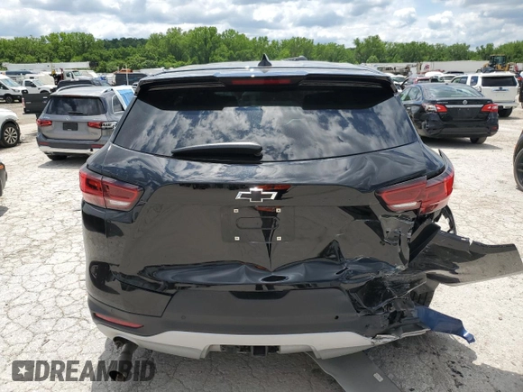2023 Chevrolet Blazer LT с VIN 3GNKBHR45PS113329, выставлен на аукционе Copart как лот 58206715 с пробегом 24 425 миль миль и Списание • Salvage title. История ставок и продаж доступна на DreamBid. Изображение 6.