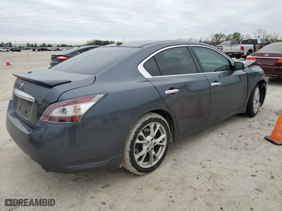 2012 Nissan Maxima 3.5 SV w/Sport Pkg with VIN 1N4AA5AP9CC814599, listed as a Copart auction lot 89411685 with 164,964 mi miles and Salvage Title. Bid and sale history available at carsss.com. Image 3.