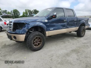 2013 Ford F-150 XL with VIN 1FTFW1ET4DKE69913, listed as a Copart auction lot 64526395 with 139,647 mi miles and Salvage title. Bid and sale history available at DreamBid. Image 1.