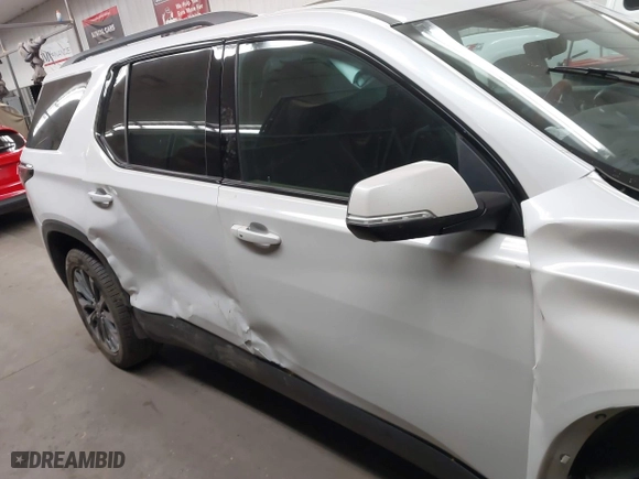 2022 Chevrolet Traverse RS with VIN 1GNERJKW3NJ130494, listed as a IAAI auction lot 41676897 with 54,571 mi miles. Bid and sale history available at carsss.com. Image 13.