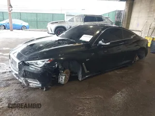 2018 Infiniti Q60 Luxe with VIN JN1EV7ELXJM393036, listed as a IAAI auction lot 41951210 with Not provided miles and . Bid and sale history available at DreamBid. Image 19.
