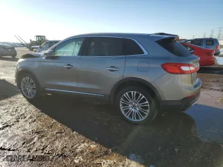 2016 Lincoln MKX Reserve with VIN 2LMTJ8LR1GBL82602, listed as a Copart auction lot 46711485 with 47,978 mi miles and Salvage Title. Bid and sale history available at carsss.com. Image 2.