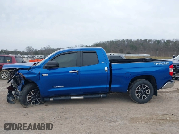 2016 Toyota Tundra 4WD Truck SR with VIN 5TFUW5F13GX505691, listed as a IAAI auction lot 41750013 with 1 mi miles. Bid and sale history available at carsss.com. Image 14.