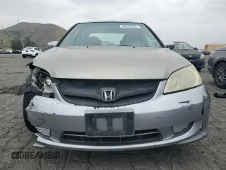 2004 Honda Civic EX with VIN 2HGES26744H506045, listed as a Copart auction lot 54428355 with 175,650 mi miles and Salvage Title. Bid and sale history available at DreamBid. Image 5.