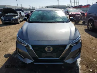 2021 Nissan Sentra SR with VIN 3N1AB8DVXMY242179, listed as a Copart auction lot 48804165 with 54,948 mi miles and Salvage Title. Bid and sale history available at carsss.com. Image 5.