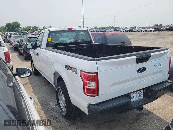 2018 Ford F-150 XL with VIN 1FTMF1EB6JKF86421, listed as a IAAI auction lot 42521104 with 11,869 mi miles and . Bid and sale history available at DreamBid. Image 1.